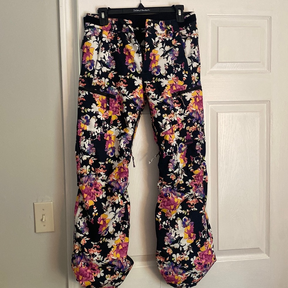 Girls burton ski pants size large (14-16) vguc